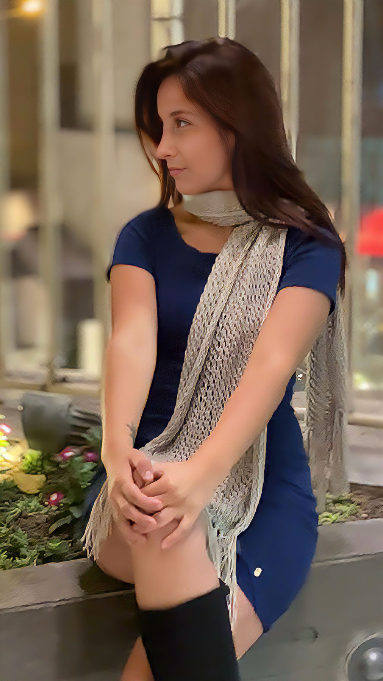 🧣✨ Bufanda Tejida a Mano + Mitones de Regalo