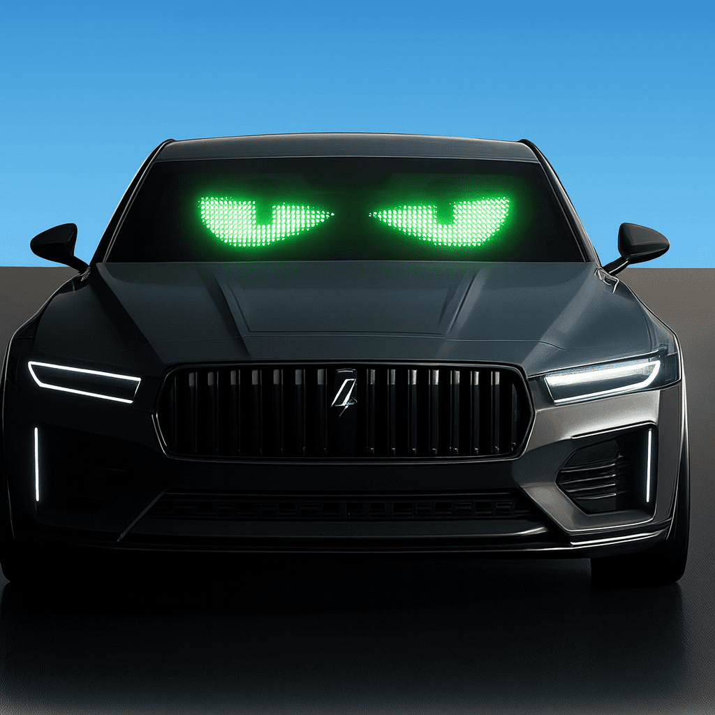 👉 DALE A TU VEHÍCULO UNA MIRADA QUE IMPACTA CON ESTA PANTALLA LED DE OJOS👀